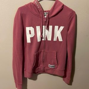VS Pink sweater in mauve color size medium